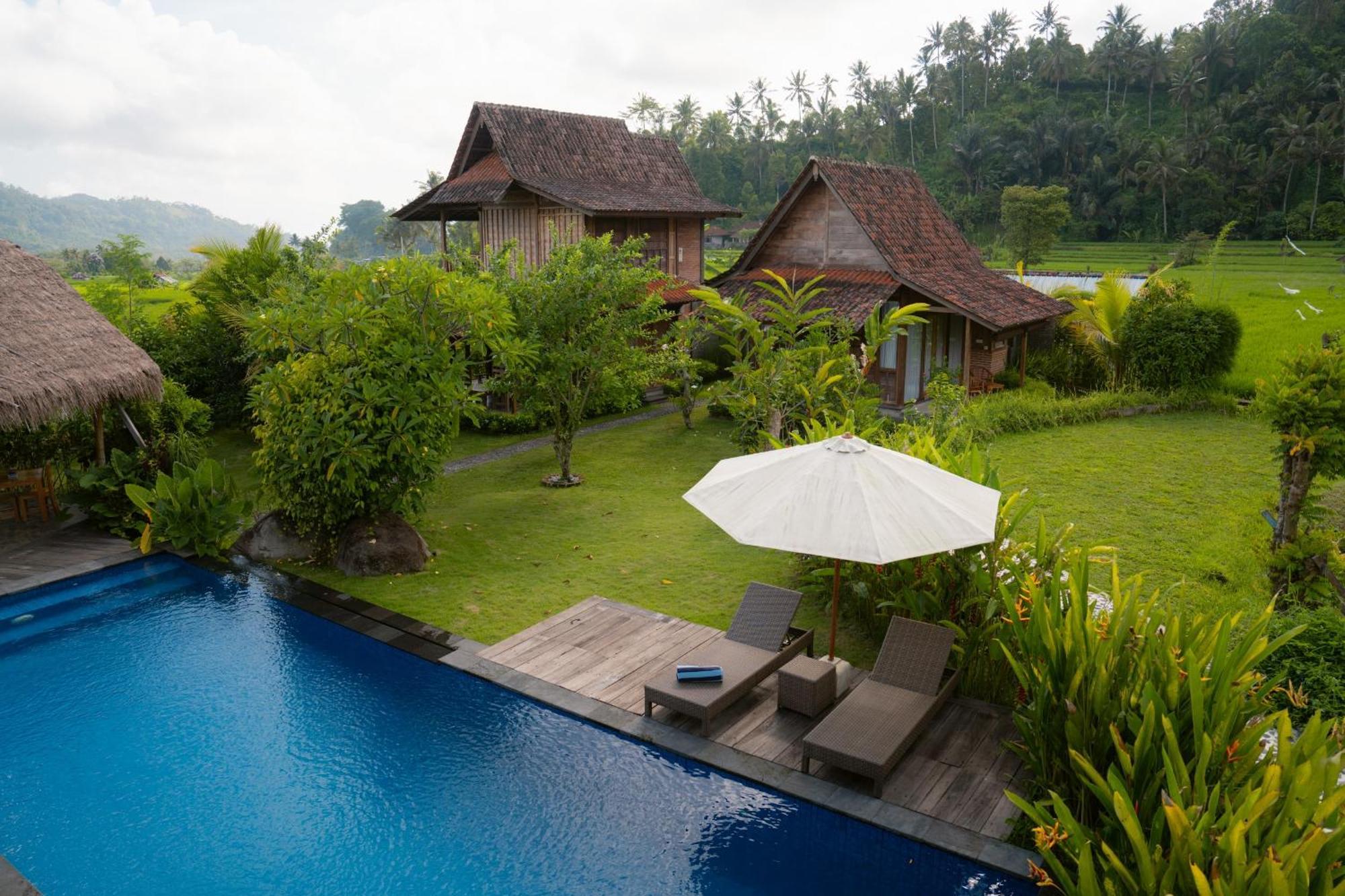 Kubu Sakian Villa And Restaurant Sidemen Silebeng Exterior foto