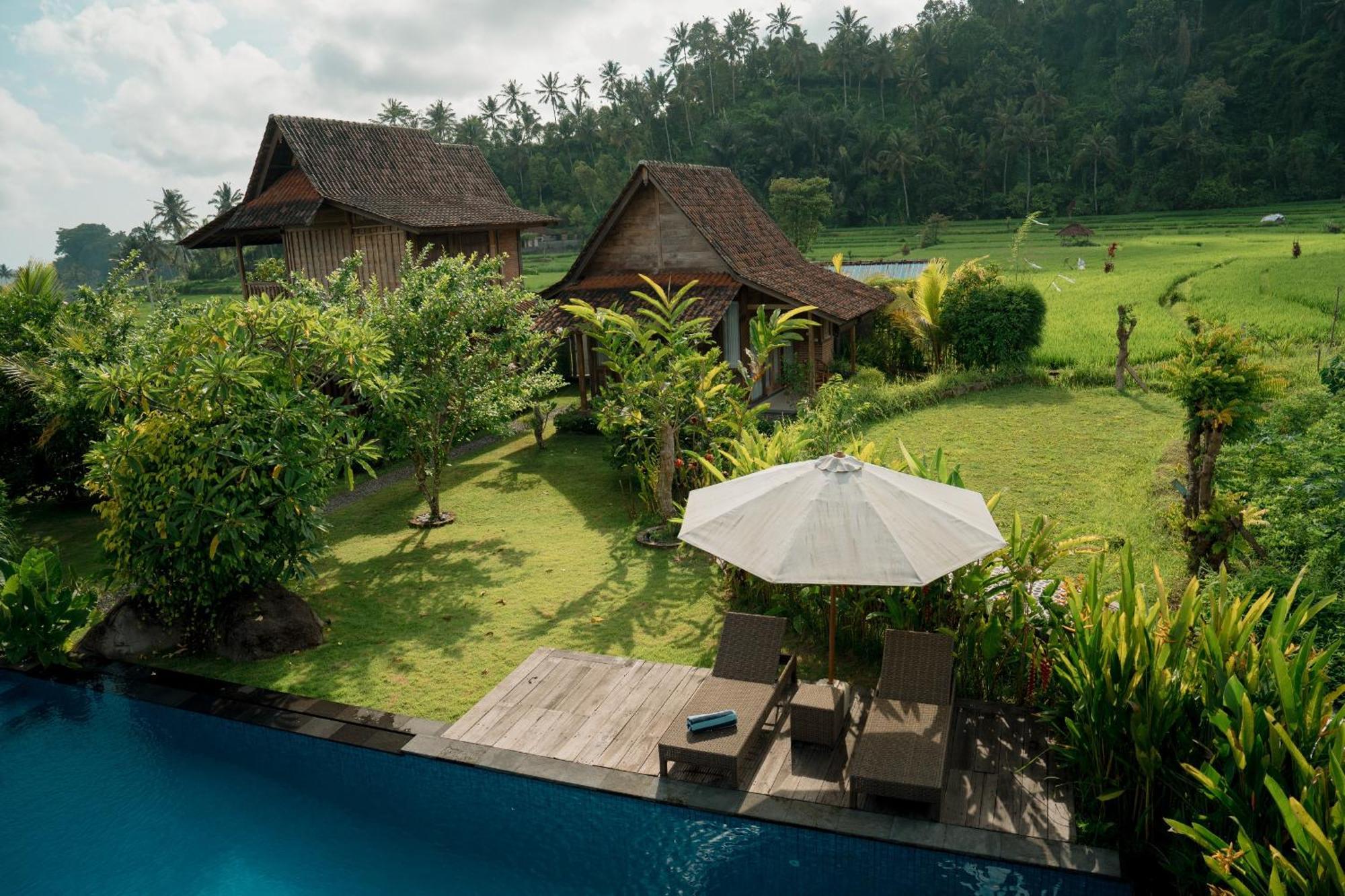 Kubu Sakian Villa And Restaurant Sidemen Silebeng Exterior foto